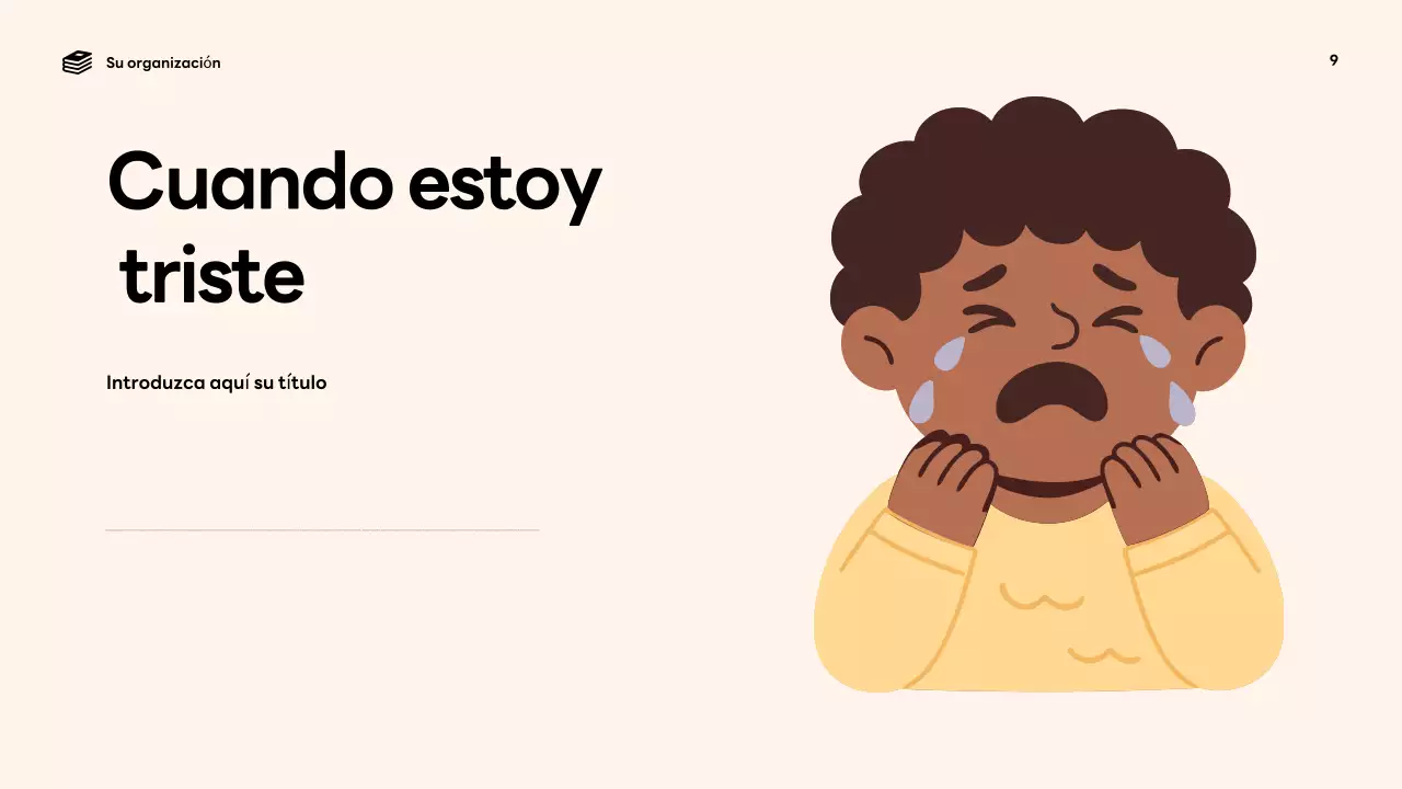 Presentación del anuncio "Emociones divertidas y coloridas"