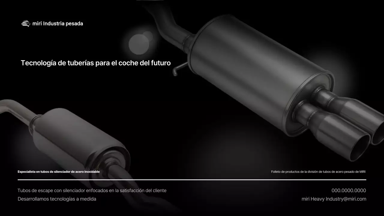 Presentamos productos de tecnología moderna negra