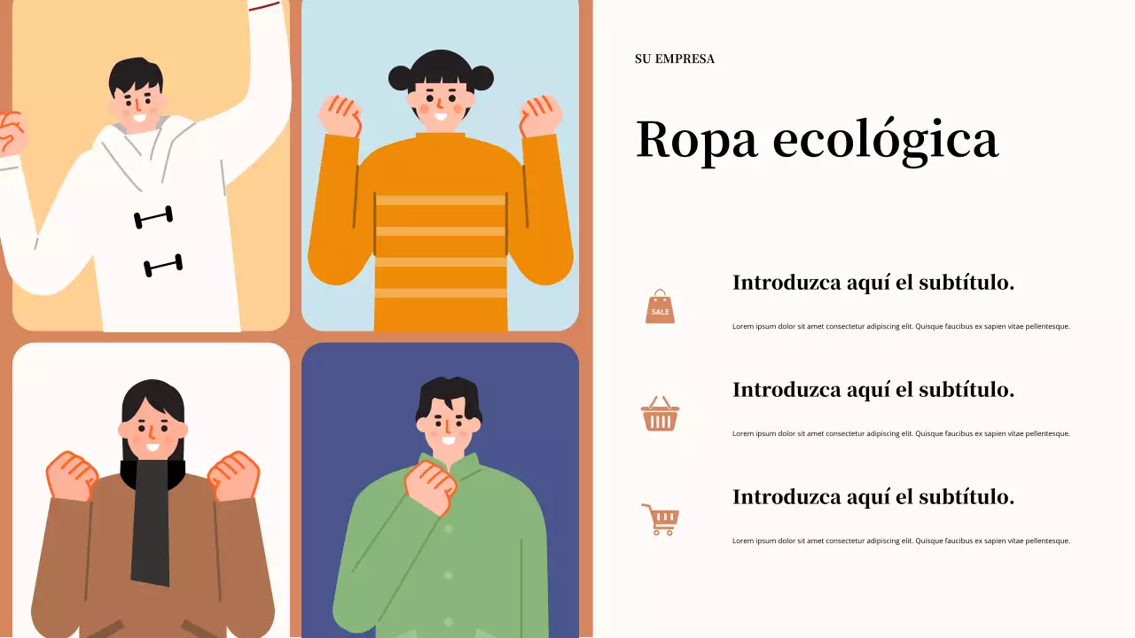 Presentación de las estaciones de la naturaleza verde