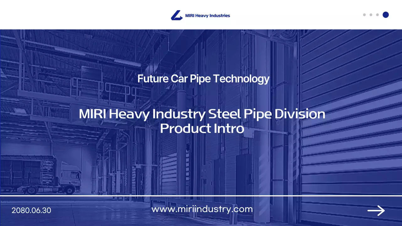 Apresentando produtos industriais modernos azuis