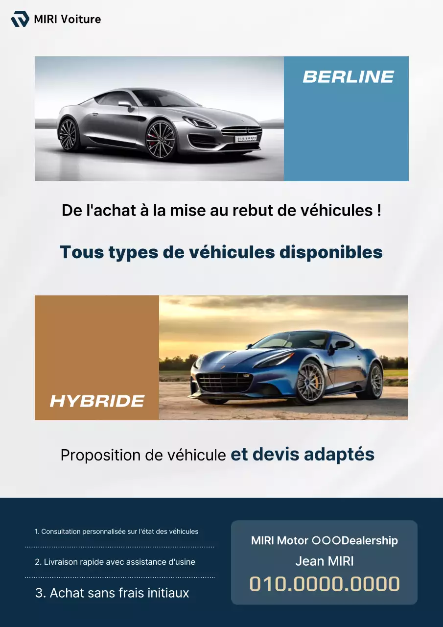 Consultation de voiture blanche moderne