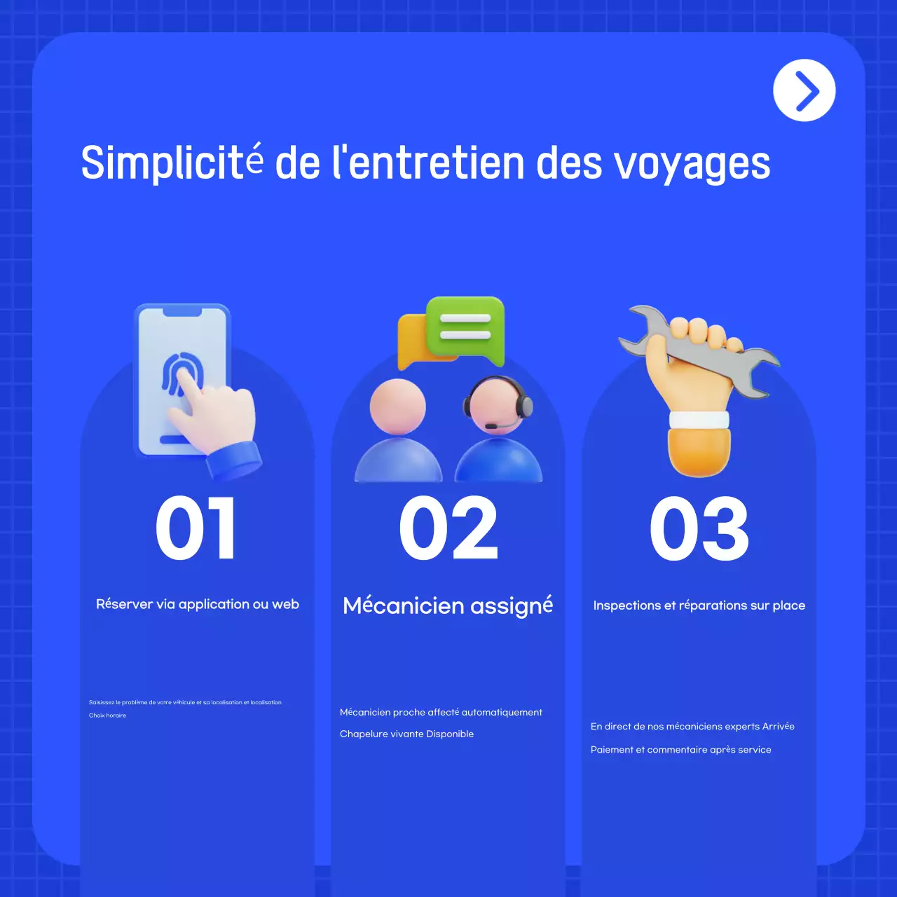 Publicité pour une voiture bleue moderne