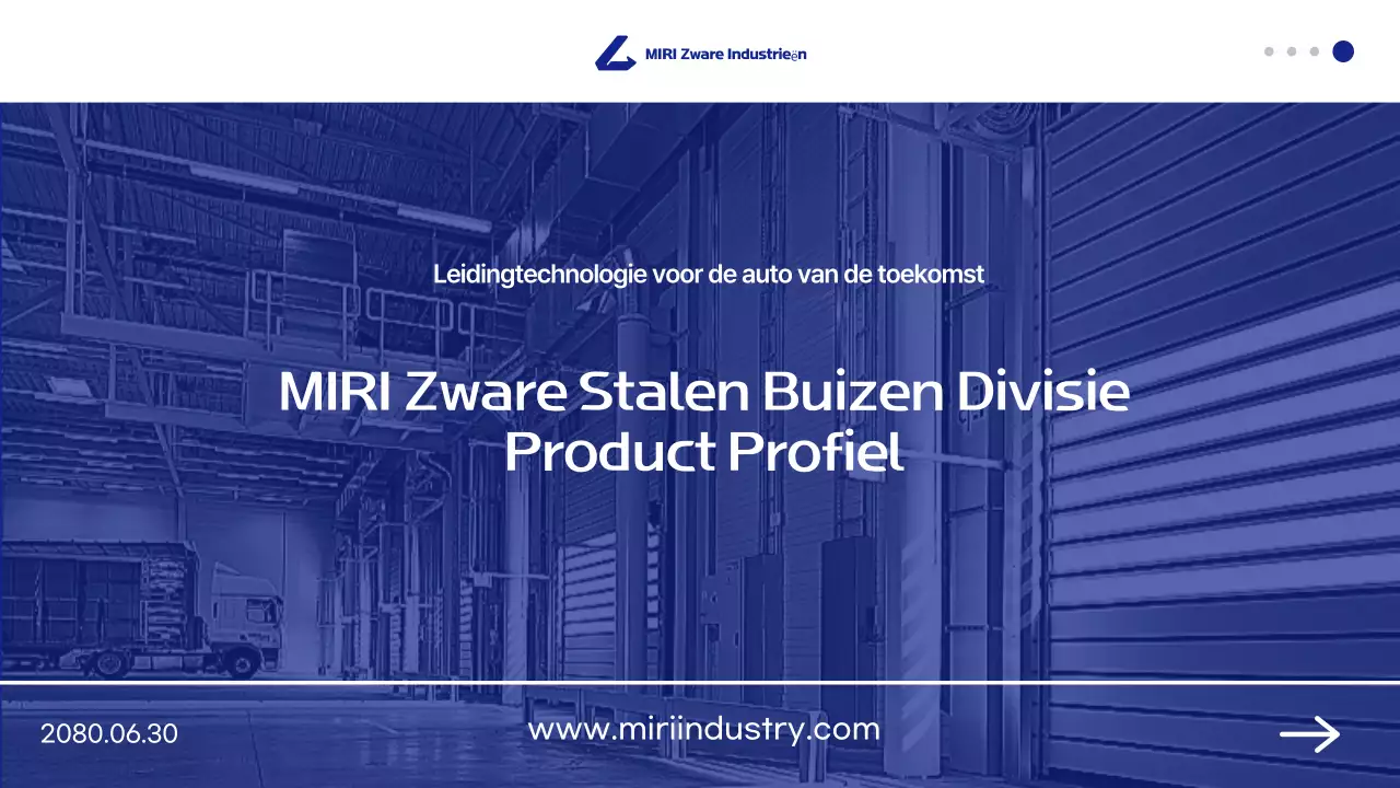 Introductie van Blue Modern Industrial Products