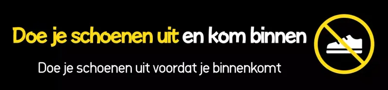 Zwarte eenvoudige gidstekst