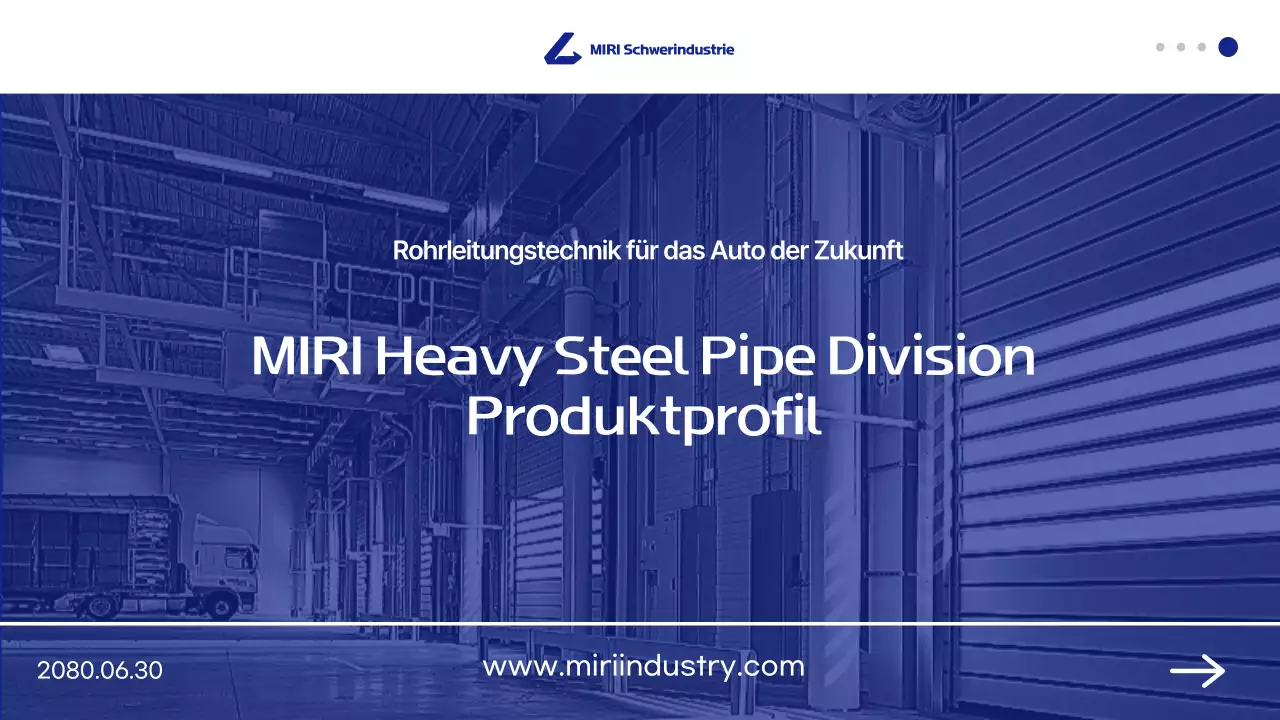 Einführung von Blue Modern Industrial Products