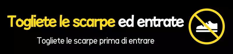 Testo guida semplice in nero