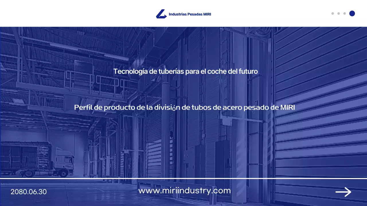 Presentamos los productos industriales Blue Modern