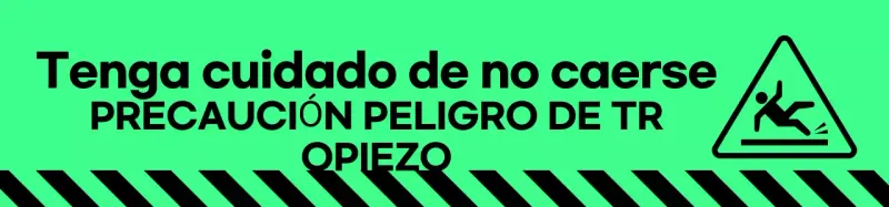 Guía básica de precauciones contra resbalones de Green Basic