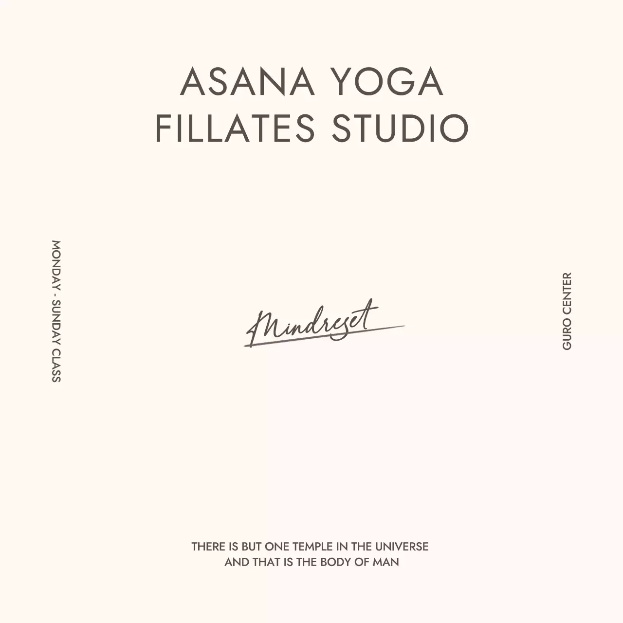 Panduan Yoga Minimal Gading