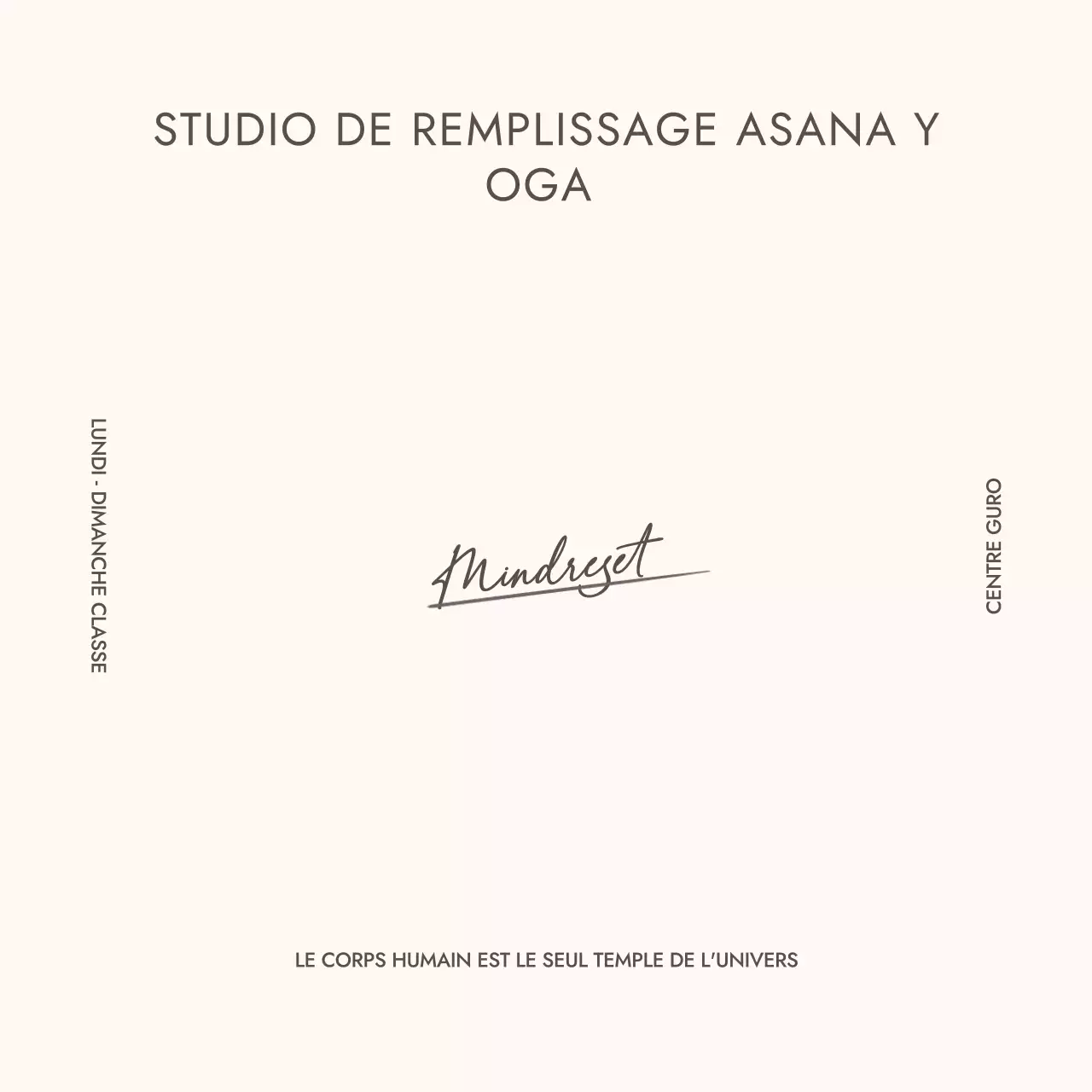 Guide du yoga minimaliste Ivory