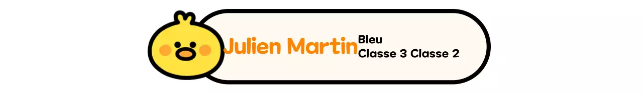 Carte de visite promotionnelle pour l'école « White Baby Cute »