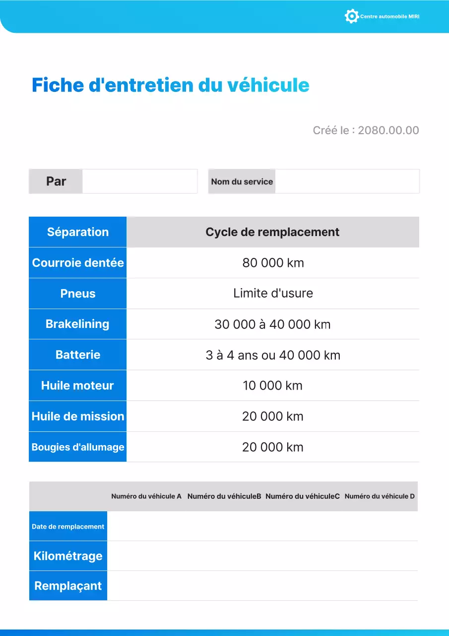 Comment entretenir et gérer votre véhicule bleu propre