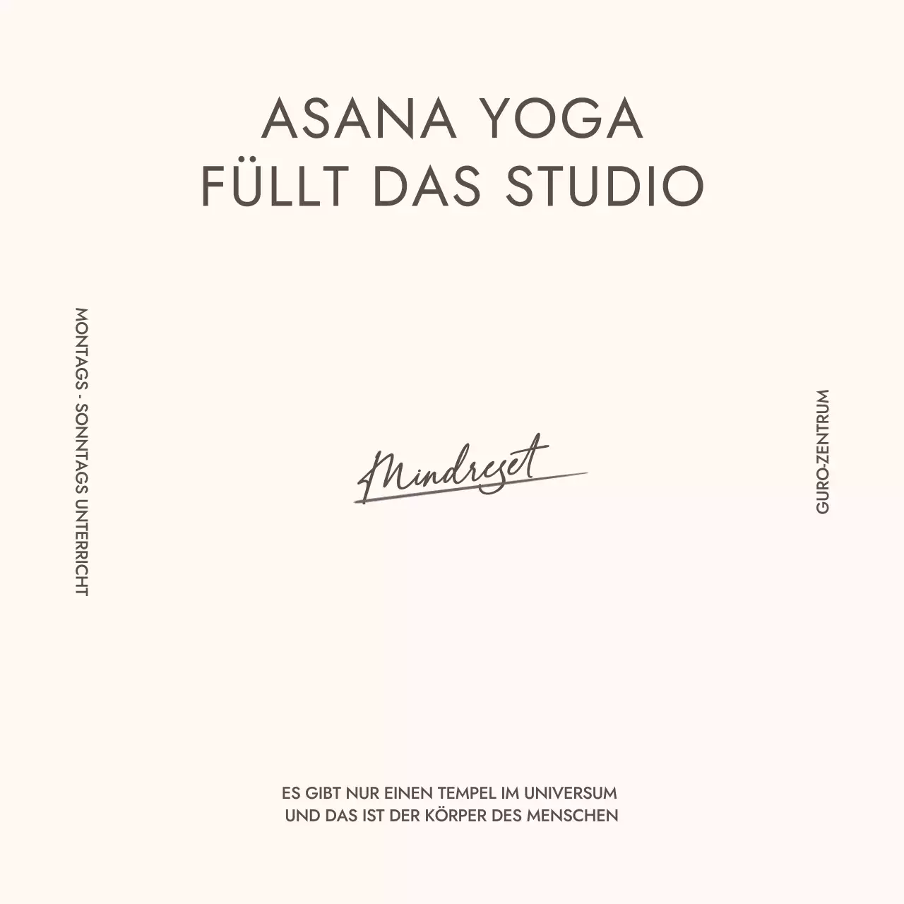 Ivory Minimal Yoga Guide