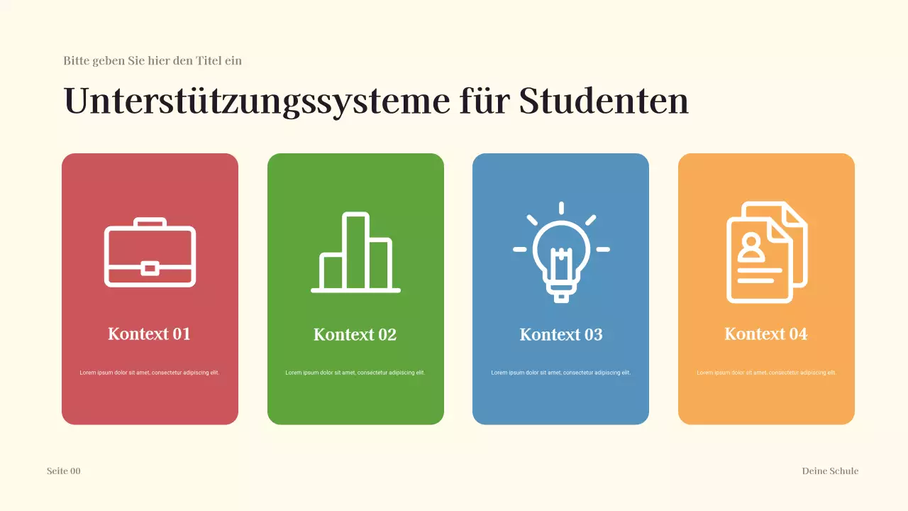 Schuljahresübersicht Präsentation