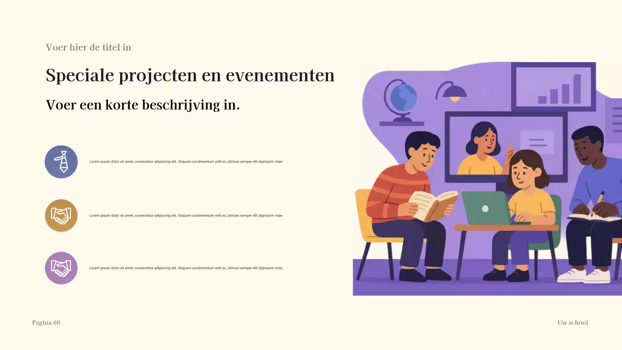 Schooljaar Overzicht Ontwerp Presentatie