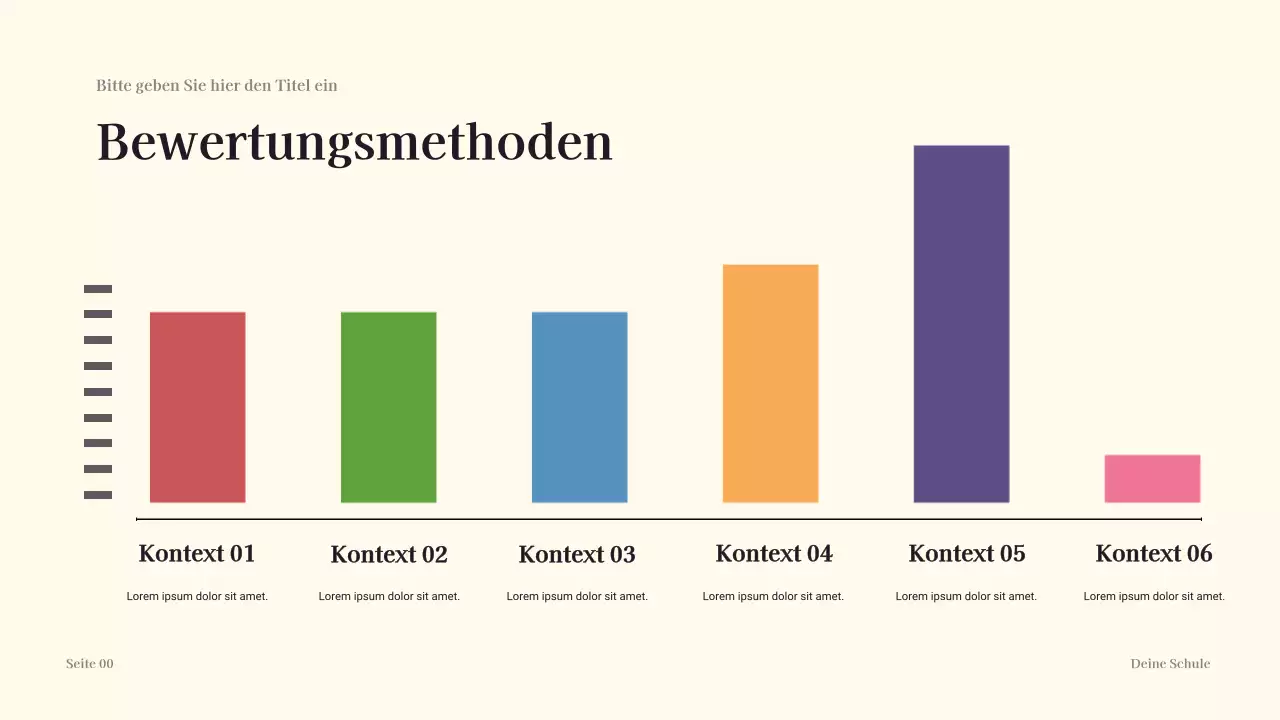 Schuljahresübersicht Präsentation
