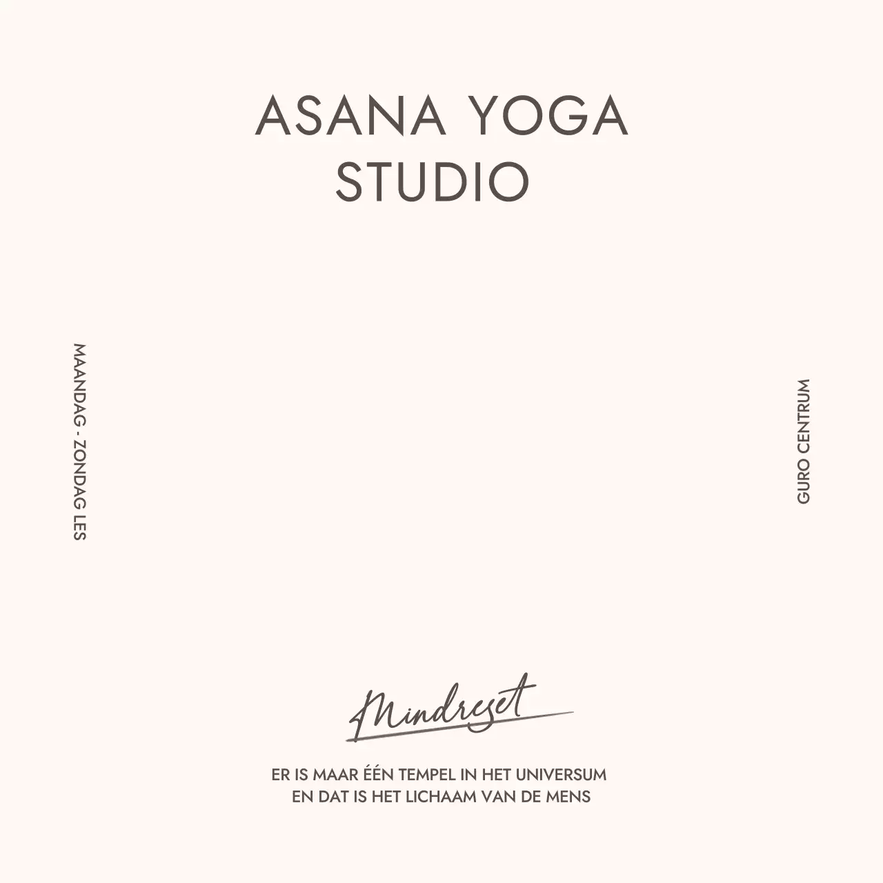 Ivory Minimal Yoga Gids