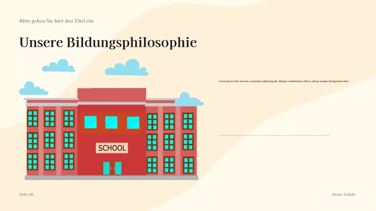 Schuljahresübersicht Präsentation