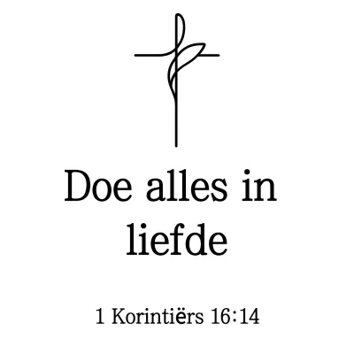 Zwarte eenvoudige religieuze portfolio