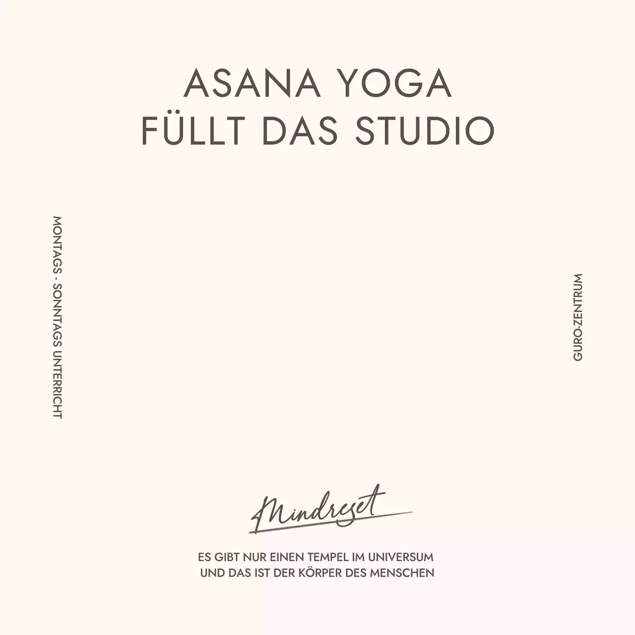 Ivory Minimal Yoga Guide