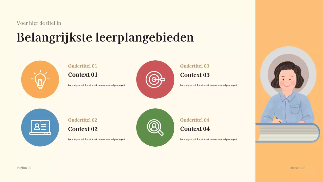 Schooljaar Overzicht Ontwerp Presentatie