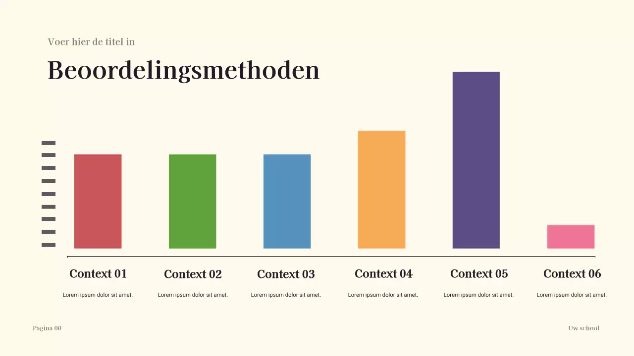 Schooljaar Overzicht Ontwerp Presentatie
