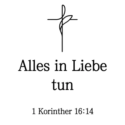 Schwarzes, einfaches religiöses Portfolio