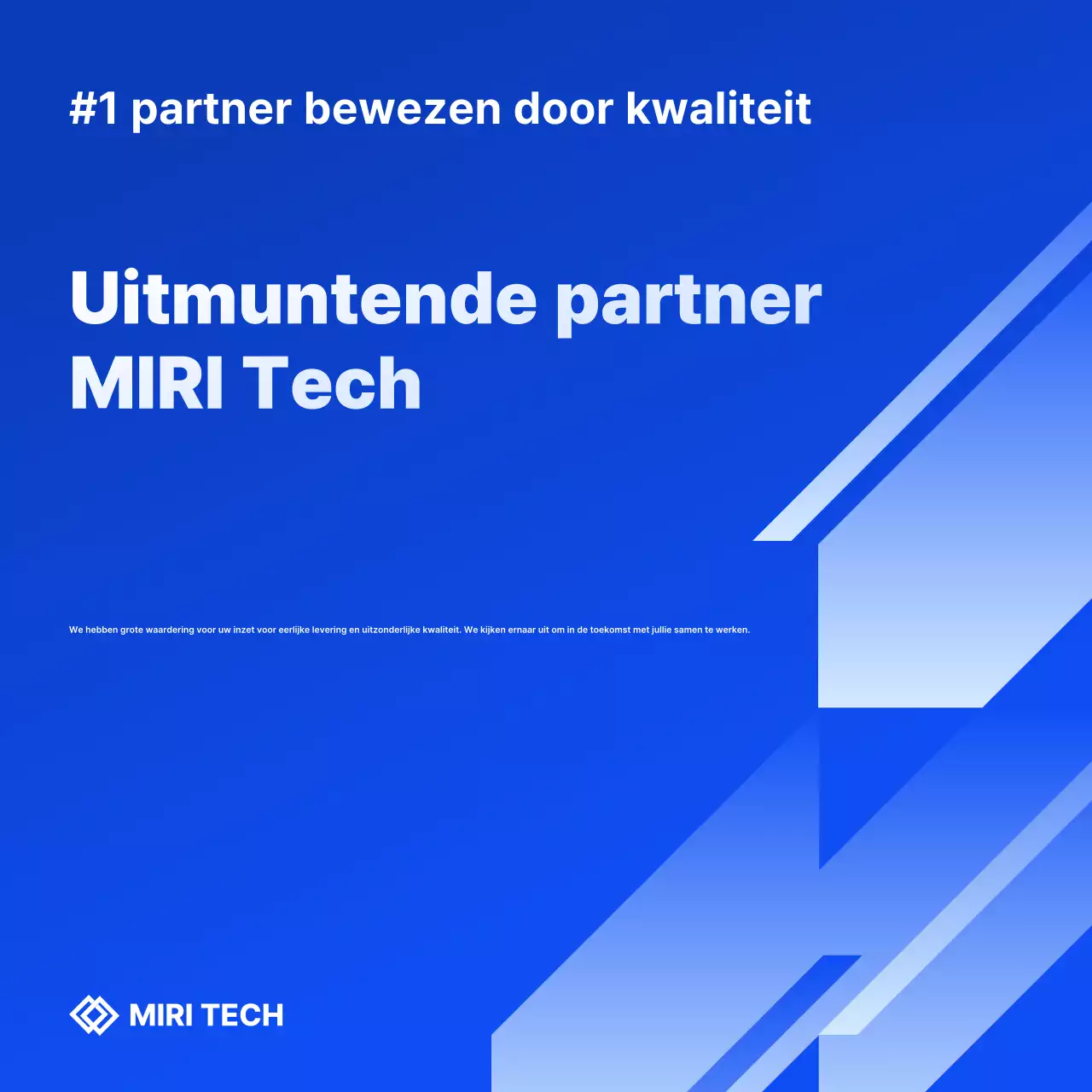 Promotie van Blue Modern Car Partnership