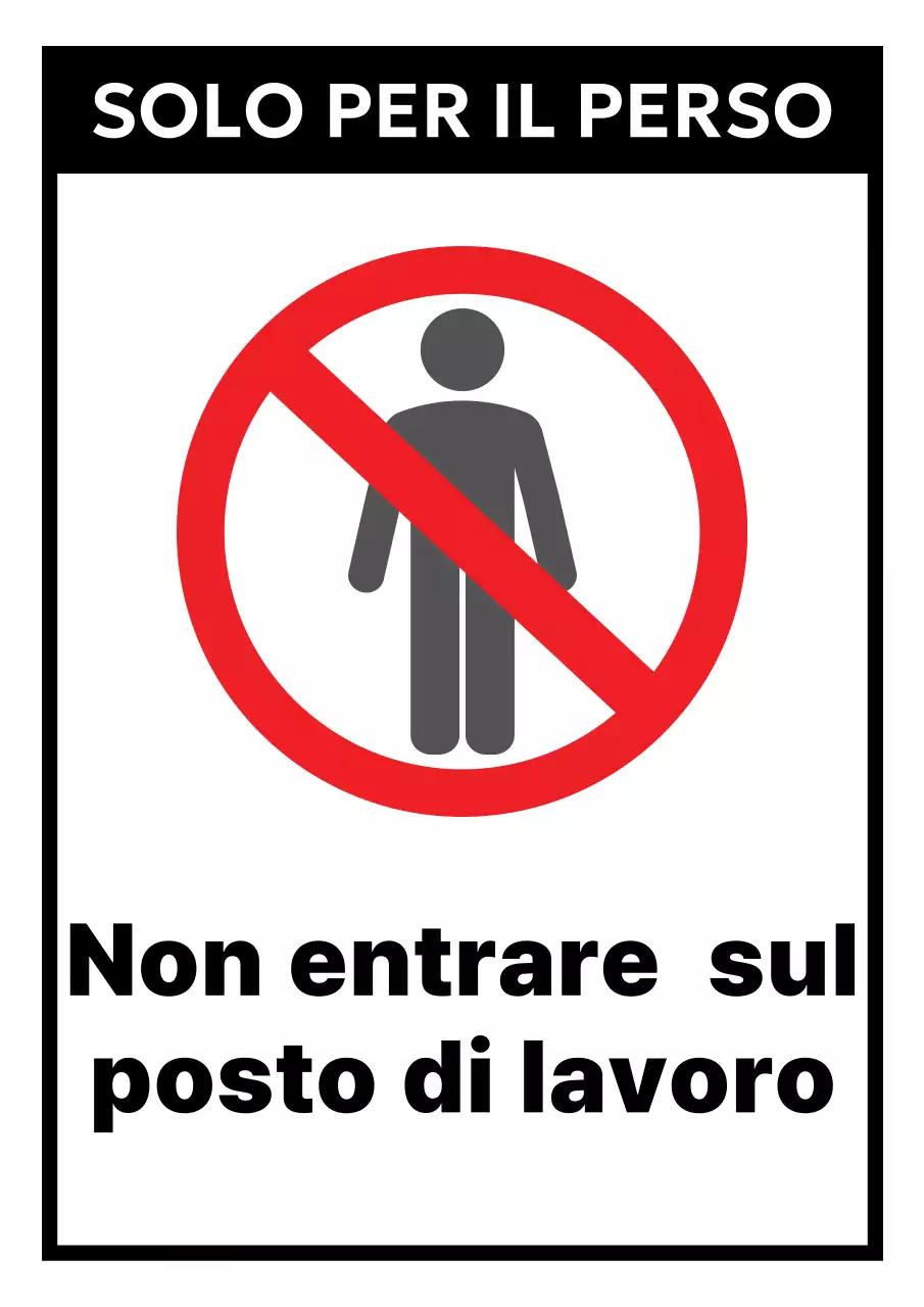 Cartello rosso di divieto di accesso alle auto