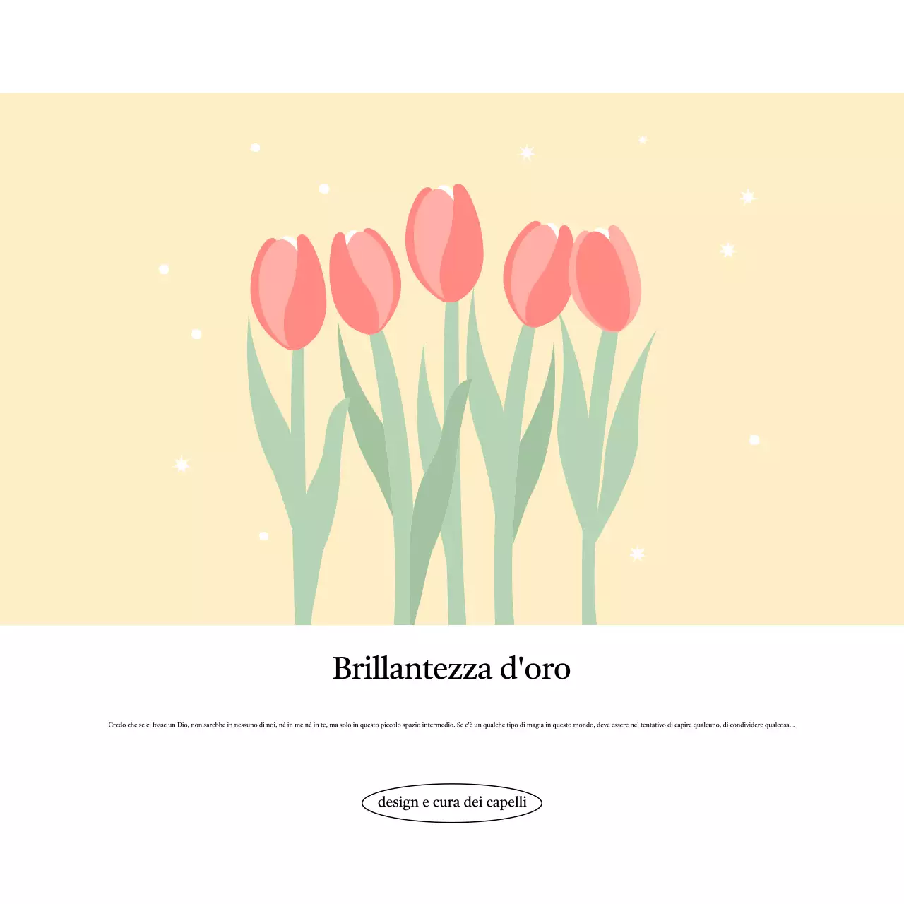 Pubblicità di Beige Simple Hair Care