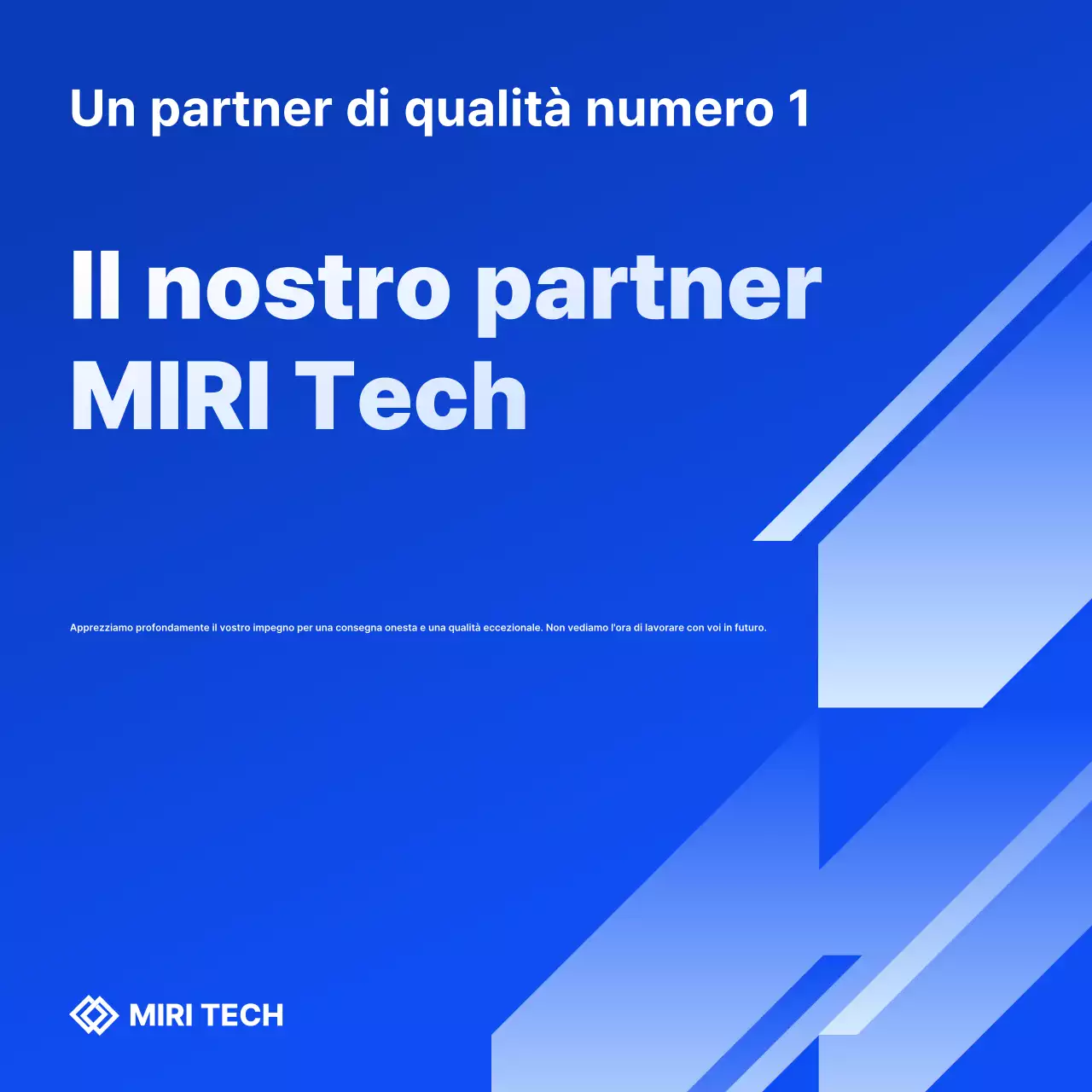 Promozione della partnership Blue Modern Car