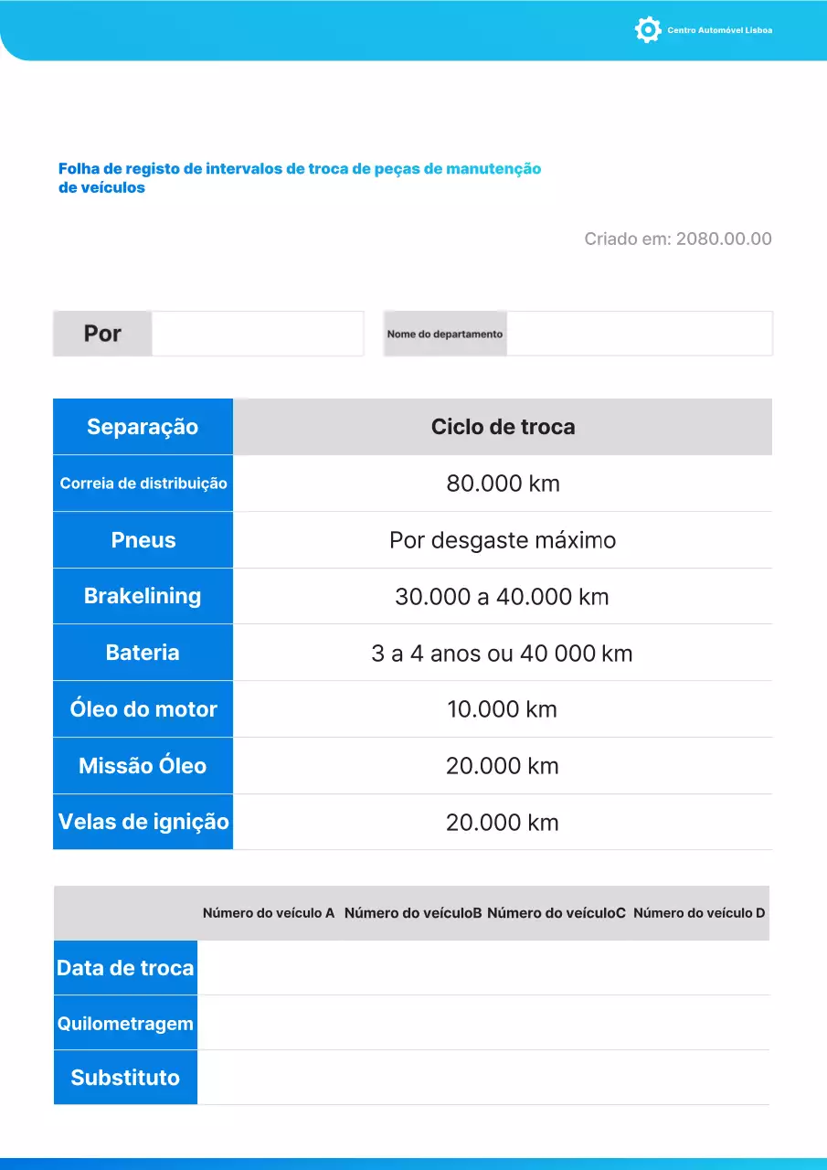 Como manter e gerenciar seu veículo azul limpo