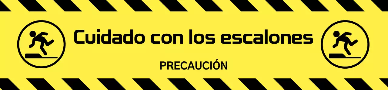 Guía básica de precauciones para escaleras amarillas