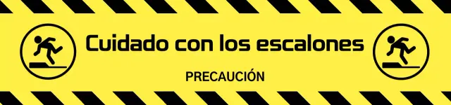 Guía básica de precauciones para escaleras amarillas