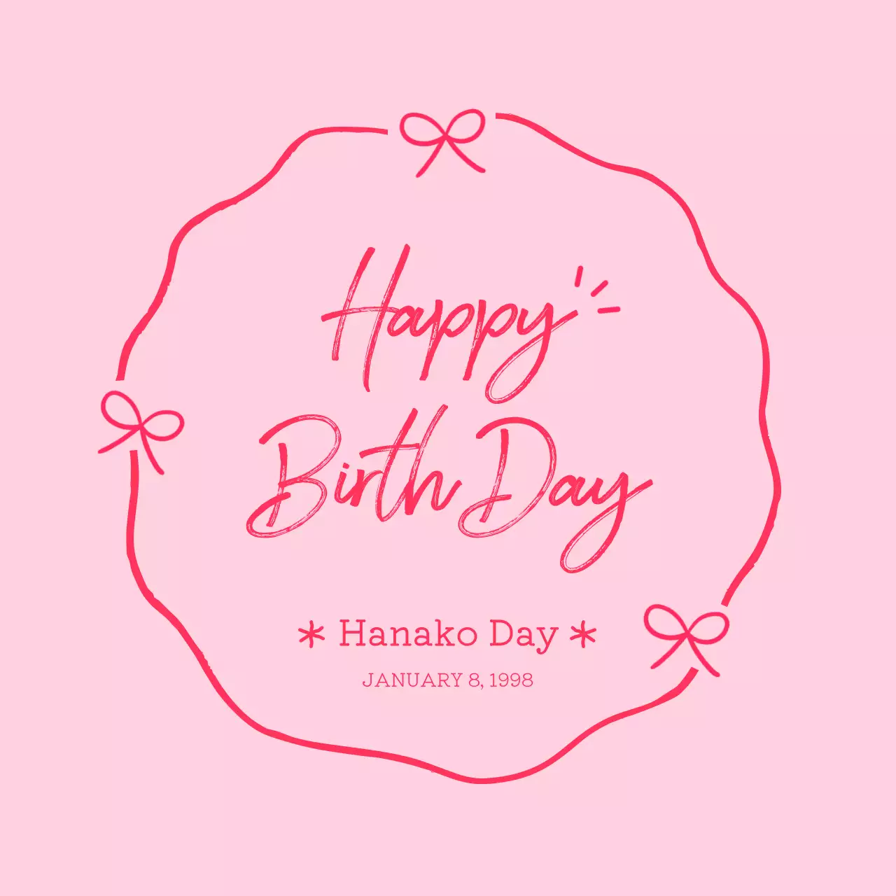 ピンク かわいい 誕生日 コースター