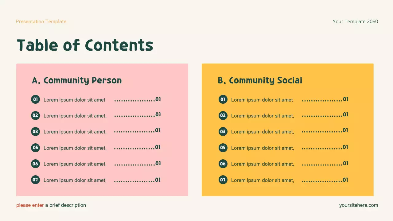 Green and Orange Modern Family and Inclusivity Presentation