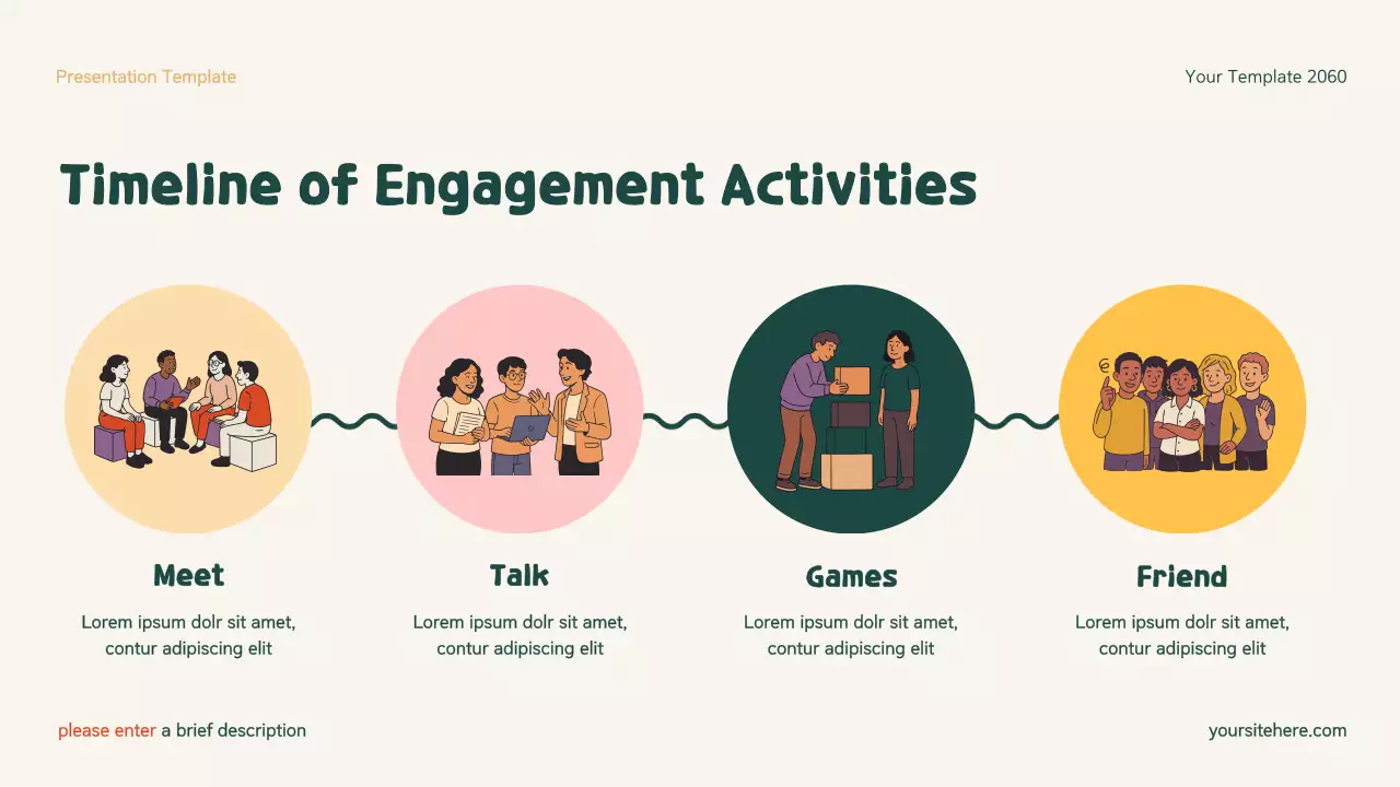 Green and Orange Modern Family and Inclusivity Presentation