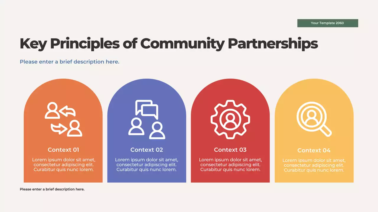 Orange Illustrated Family Values Presentation