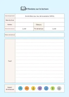 Critique de Sky Blue Simple Reading