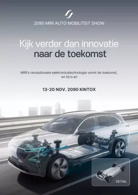 Introductie van de stijlvolle grijze en blauwe auto-elektrische systemen