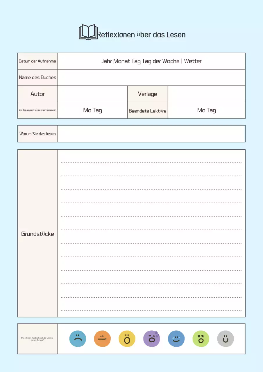 Sky Blue Simple Lese-Rezension