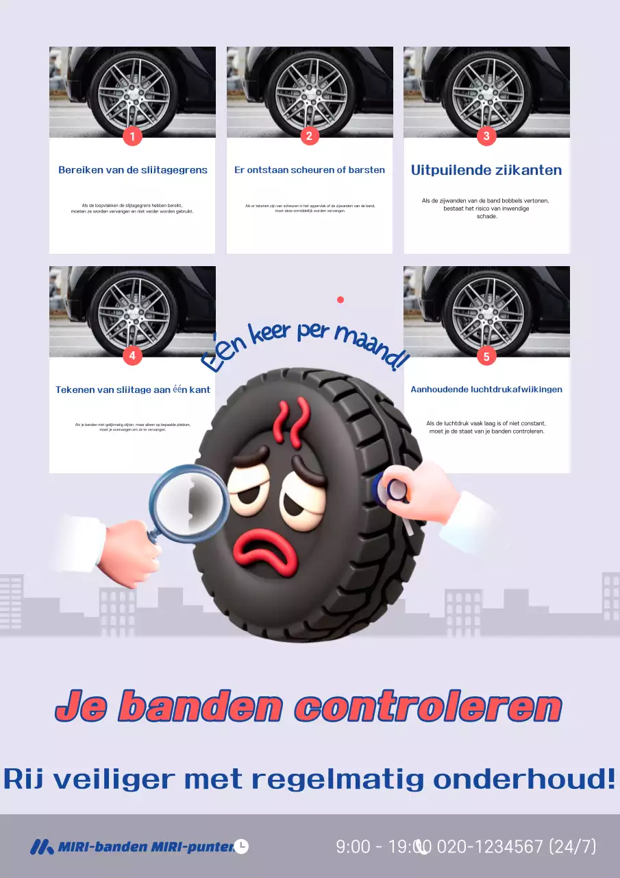 Yeon Bora 3D-autobandeninspectiegids