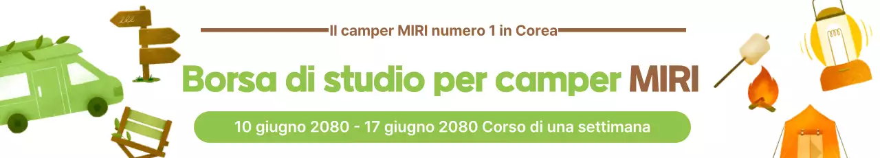 Grazioso striscione per l'evento del club di campeggio