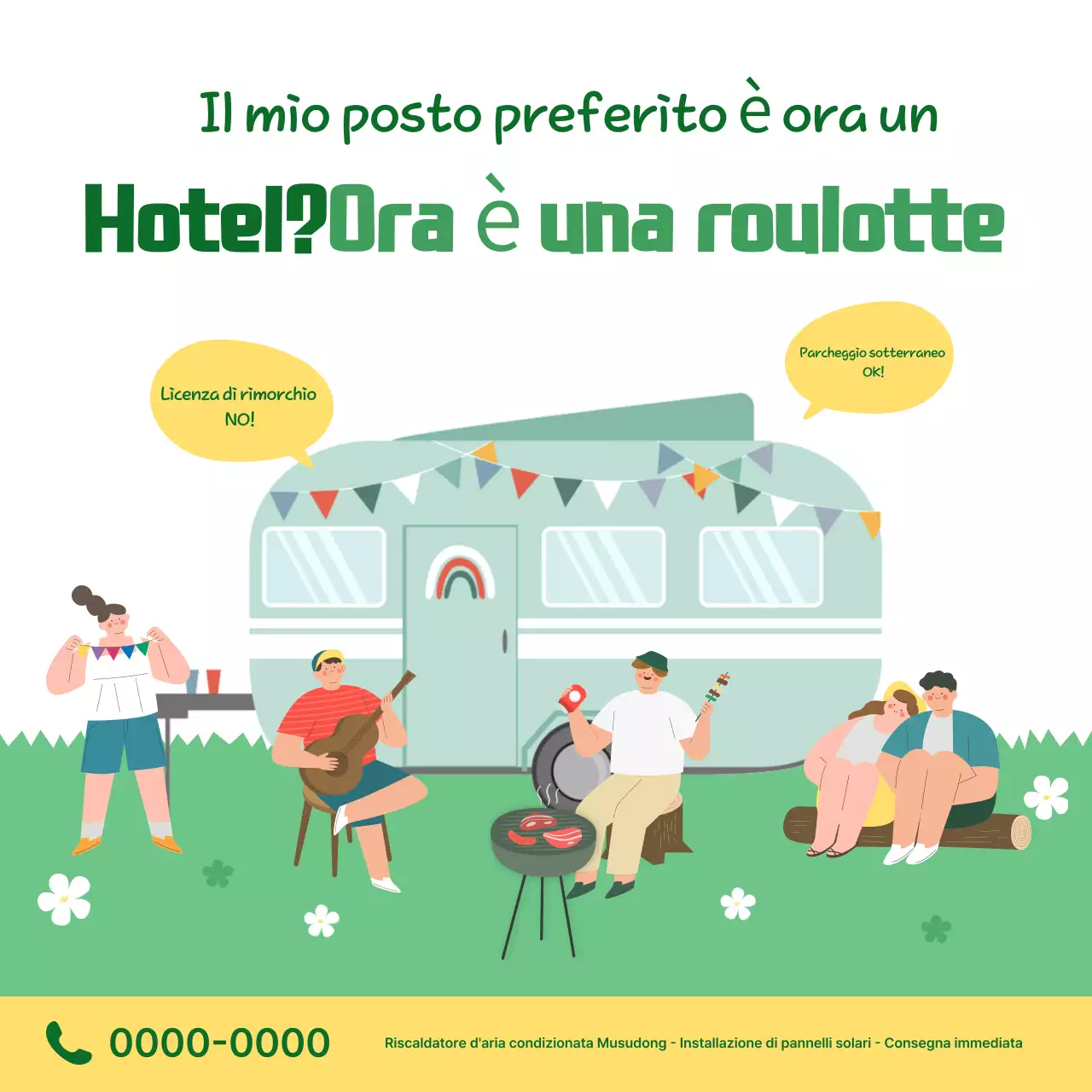 Illustrazione Caravan Promotion