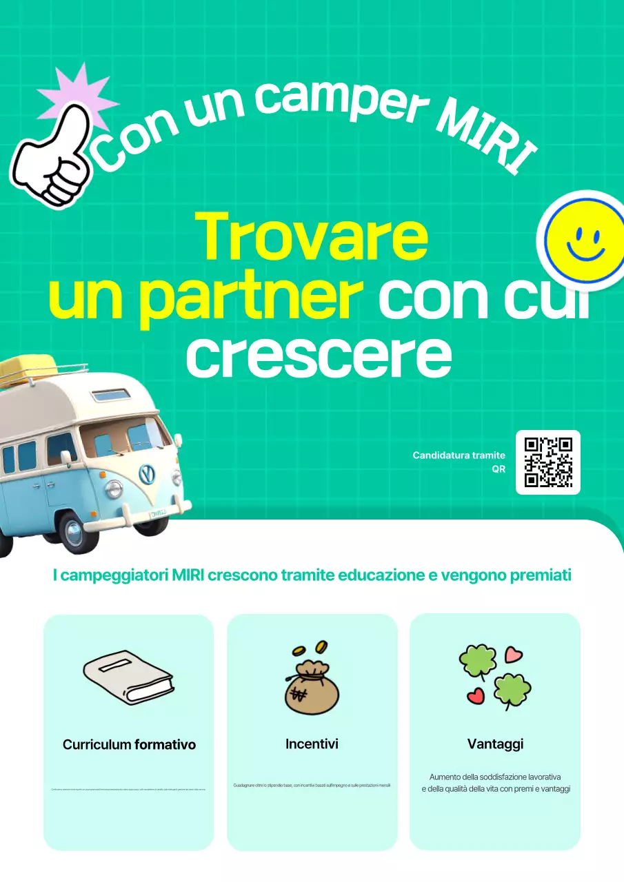 Reclutamento per l'istruzione Mint Clean