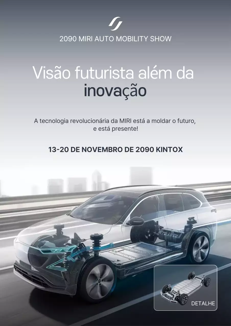 Apresentando os elegantes componentes elétricos automotivos cinza e azul