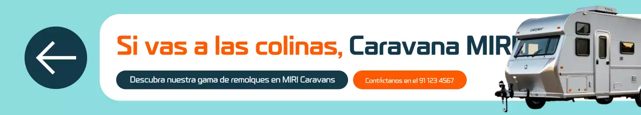Banner promocional de caravana