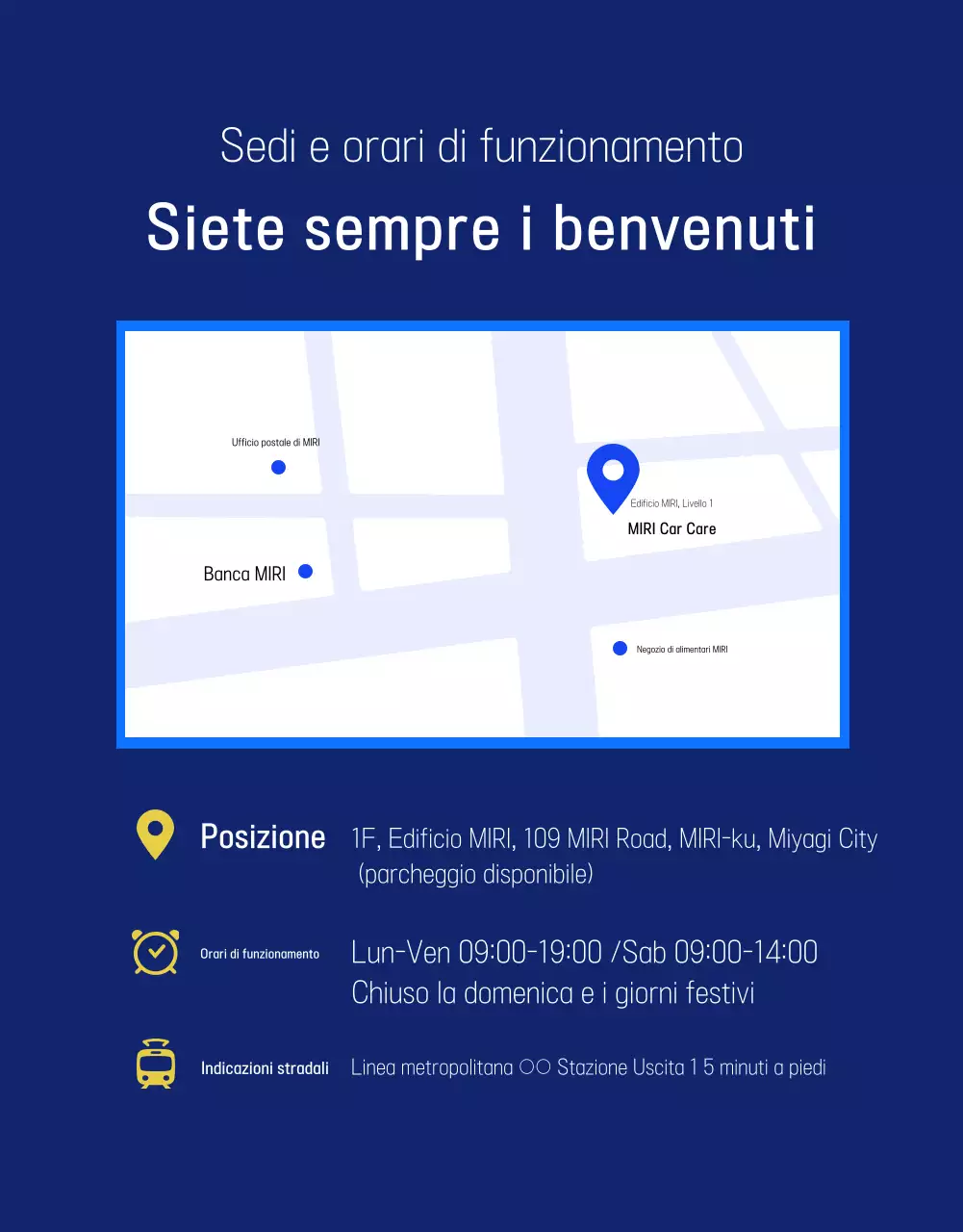 Pubblicità di Blue Modern Auto Repair