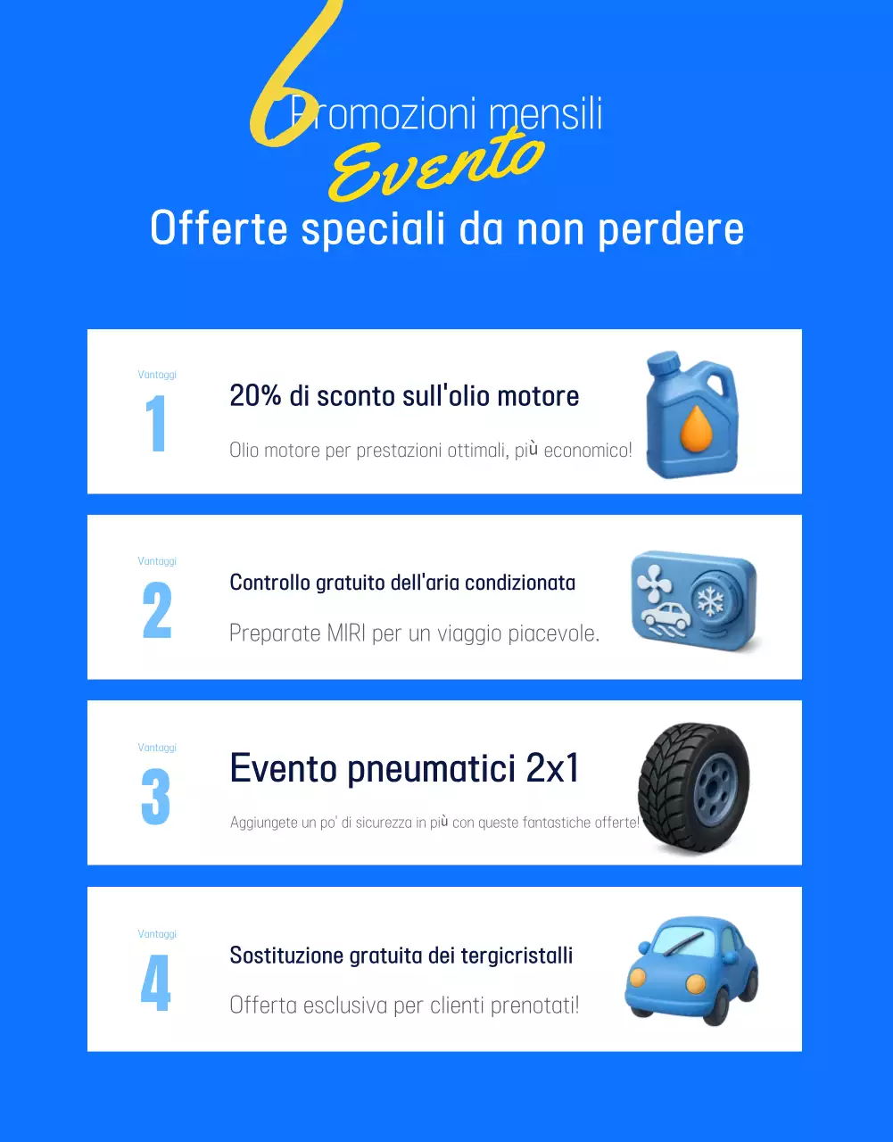 Pubblicità di Blue Modern Auto Repair