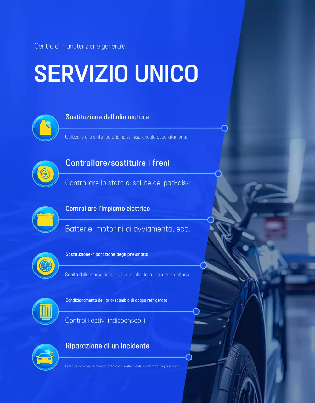 Pubblicità di Blue Modern Auto Repair